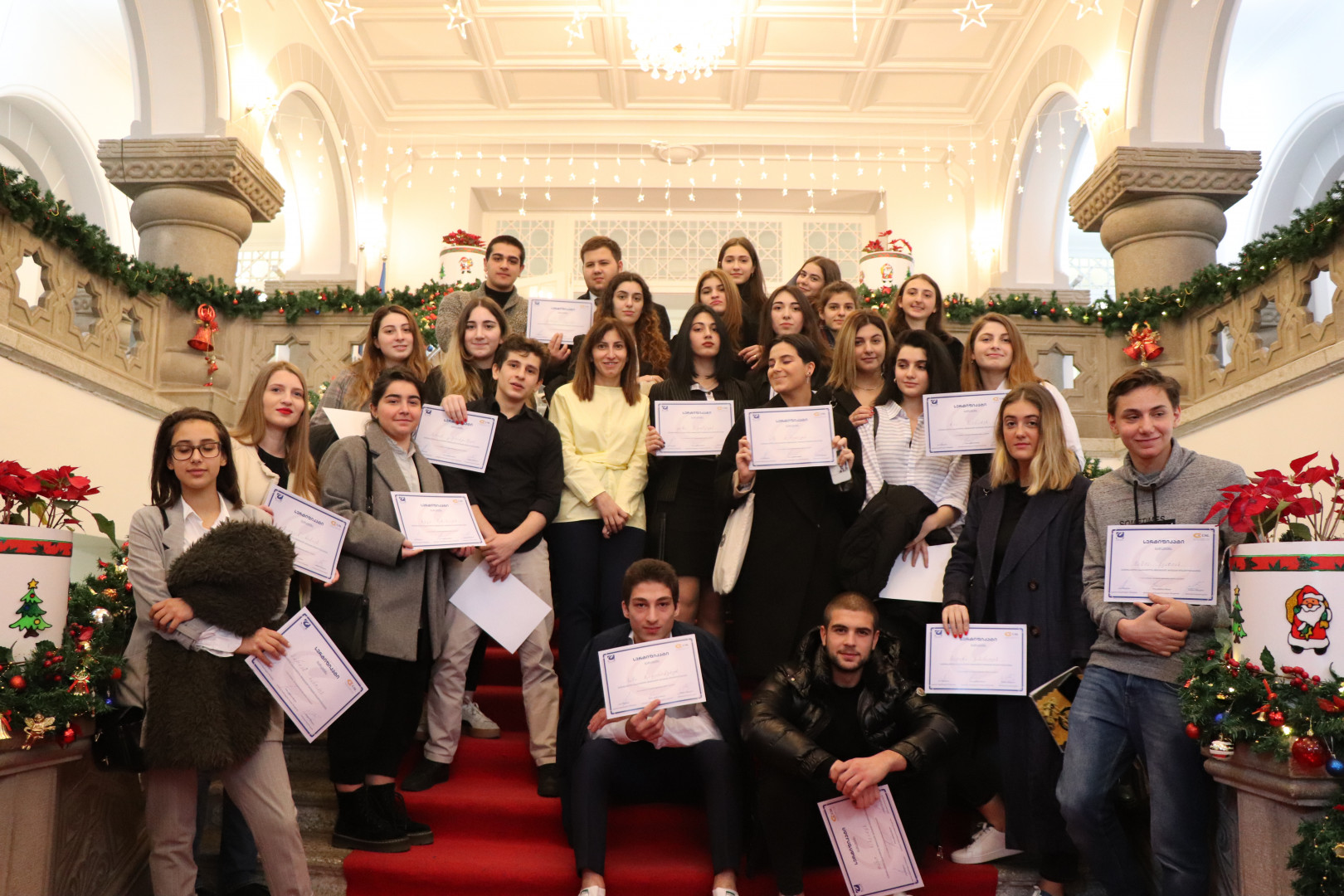 ნაფიცმსაჯულთა სასამართლოს იმიტირებული პროცესი აბიტურიენტებისთვის